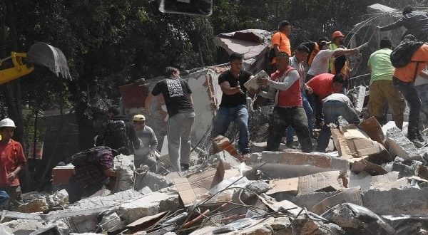 Sisma in Messico di magnitudo 7,1 della scala Richter: è un’ecatombe