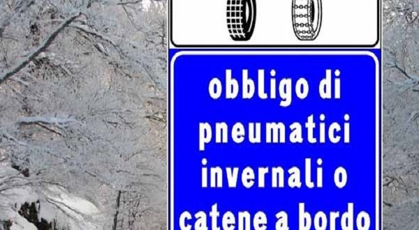 Quando scatta obbligo cambio gomme invernali catene a bordo date 2017 2018